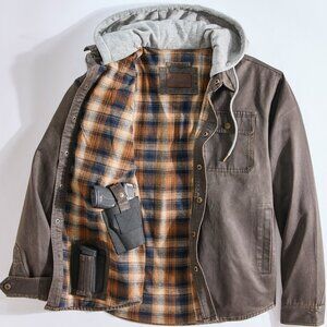 Concealed Carry Smuggler Chore Coat - Moose Brown | XL